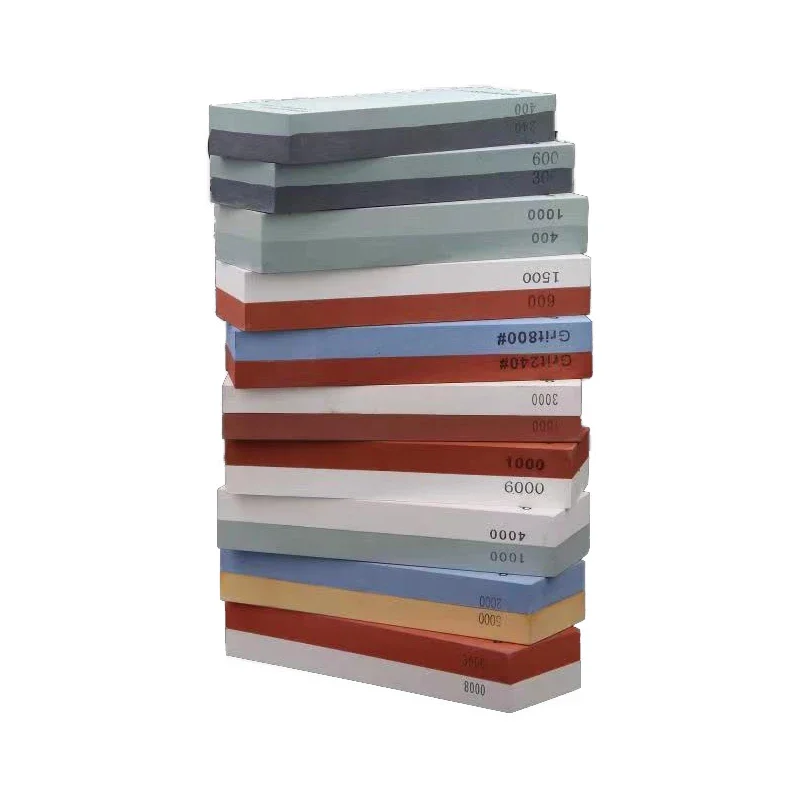 Küchenmesserschärfer Wasser Schleifstein Schärfsystem Stein Korund Schleifstein Image