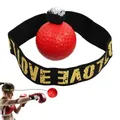 Palla da allenamento da boxe per principianti-Friendly Reflex Ball Headband palline Reflex compatte