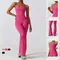 Einteiliger Yoga-Anzug Schlag hosen Fitness-Set Frauen Sport Overall Frauen Fitness Stram pler