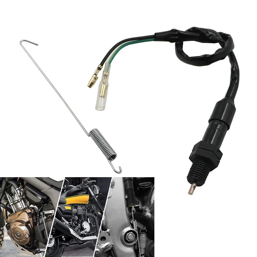 Motorrad Bremse Hinten Stop Licht Schalter Frühling Kit Universal Für Honda ATV Roller Fahrräder Dreirad Set Motorrad Zubehör Image