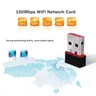 Mini USB Network Card Wireless WiFi Dongle Adapter USB2.0 2.4G 150Mbps WLAN LAN wi-fi Dongle