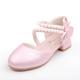 Fille Chaussures à Talons Chaussures habillées Chaussures de Demoiselle d'Honneur Fille Chaussures de princesse Chaussures d'école Faux Cuir Portable Respirabilité Ne glisse pas Chaussures de