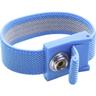 Quadrios - ESD-Handgelenkband Blau Druckknopf 10 mm