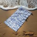 serviette de plage série océan 100% microfibre couvertures confortables grande 80cm x 160cm impression 3d motif de mer serviette serviette de bain drap de plage couverture