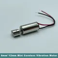 Mini moteur de Vibration sans noyau 6mm x 12mm DC 1.5V 2.4V 3V petit vibrateur roue excentrique