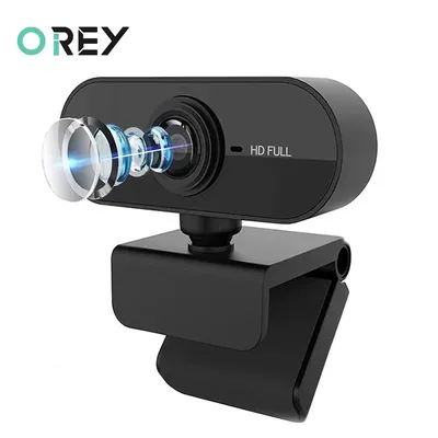 OREY-Webcam Full HD 1080p avec microphone USB pour ordinateur portable Mac Skype