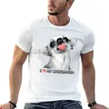 T-shirt graphique I LOVE MY CHIHUAHUA pour hommes vêtements d'anime t-shirts courts