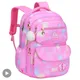 Sac à Dos d'École Rose Étanche pour Enfant et Adolescent Kit de Petite Classe Kawaii Primaire