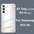 Épaissie Airbag Antichoc Clair Doux TChancelier Téléphone Cas Pour Samsung Galaxy F54 Cas 5G