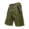 Men's Cargo Shorts Shorts Button Elastic Waist Multi Pocket Plain Comfort Breathable Short Outdoor Daily Holiday Fashion Casual Black Army Green