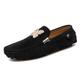 Men's Loafers Slip-Ons Moccasin Comfort Loafers Walking Casual Suede Slip Resistant Loafer Black Burgundy Green Fall