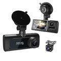 V20 1080p Nuovo design / HD / con fotocamera posteriore Automobile DVR 150 Gradi Angolo ampio 2 pollice IPS Dash Cam con Wi-fi / Visione notturna / G-Sensor 4 LED a infrarossi Registratore per auto