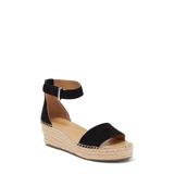 Pela Espadrille Platform Sandal - Black - Franco Sarto Flats