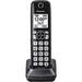 Panasonic KX-TGFA51B Dect 6.0 Digital Additional Cordless Black Handset for TGF5xx Series