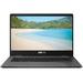 ASUS 2020 Chromebook 14 Inch Laptop| Intel Celeron N3350 up to 2.4 GHz| 4GB Memory| 32GB eMMC| Bluetooth| Webcam| Chrome OS| Silver + NexiGo 32GB MicroSD Card Bundle