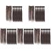 35 Pcs Wig Seven Piece Set Hair Wigs Testar Chemical Fiber High Temperature Yarn Women s