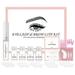 Eye Brow Lift & Eyebrow Curling Kit Professional 2 in 1 Eyebrow and Lash Lift Kit DIY Perm for Lashes Brows Professional Lift for Trendy Fuller Brow Look and Curled Lashes White