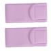 2 Pcs Reusable Gel Neck Patch Anti Wrinkle Cotton Gel Neck Wrap Washable Moisturizing Neckline Pad Purple