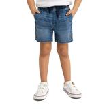 U.S. Polo Assn. Toddler Boy Knit Denim Pull-on Short Sizes 2T -5T