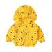 Toddler Boys Girls Jacket Children Kids Baby Cute Cartoon Long Sleeve Hooded Coats Outwear Outfits Clothing Size 12-18 Months