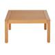 Table basse de jardin en bois d'eucalyptus