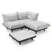 Fatboy Paletti Outdoor 3 Piece Modular Sectional Sofa - PCS-TDGRY | PST-STROB | PHK-TDGRY