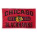 WinCraft Chicago Blackhawks 3' x 5' Single-Sided Franchise Establishment Deluxe Flag