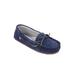 Women's Selena Moc Slip On Flat by LAMO in Navy (Size 7 1/2 M)