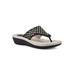 Women's Camila Slip On Sandal by Cliffs in Black Nubuck (Size 10 M)