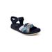 Women's Helena Sandal by Jambu in Navy Multi (Size 7 1/2 M)