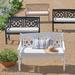 Amalfi Outdoor Bench - Natural - Grandin Road