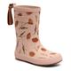 Gummistiefel BISGAARD "Fashion Delicate Flowers" Gr. 33, weiß (offwhite, geblümt) Kinder Schuhe Stiefel Boots