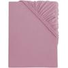 Spannbettlaken S.OLIVER "TABEA, 100% Baumwolle, große Farbauswahl", rosa (altrosa), B:140-160cm L:200cm, Jersey, Obermaterial: 100% Baumwolle, Laken, Bettlaken für Matratzen bis 25 cm Höhe, ab Gr. 90x200 cm