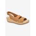 Women's Gannett Sandal by Franco Sarto in Tan (Size 8 M)