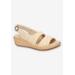 Women's Gannett Sandal by Franco Sarto in Beige (Size 11 M)