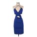 Lovers + Friends Cocktail Dress - Bodycon: Blue Dresses - Women's Size Small