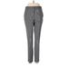 Zara Basic Casual Pants - High Rise Boot Cut Boot Cut: Gray Bottoms - Women's Size Medium