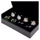 4 Pairs Gift Box Personalized Shirt Accessories Cufflinks Metal For Women And Men Cufflinks Exquisite Mens Gifts (Color : E) (D A)