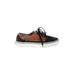 Vans Sneakers: Brown Color Block Shoes - Women's Size 8 - Almond Toe