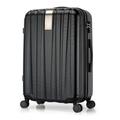 ZNBO 14 inch Suitcase Lightweight,Trolley Carry On Hand Cabin Luggage Suitcases,Hard Shell Suitcase,Rolling Suitcase Travel,Suitcase Expandable Luggage,Black,22