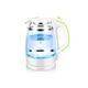 Maxzord Electric Glass Kettle - 1.0 Liter Blue Led Illuminated Portable Office Auto Power Off Stainless Steel Quick Boil Tea Jug Kettle lofty ambition elegant