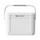 Outdoor Cooler, Portable Camping Hard Cooler, Durable Ice Chest with Thermal Insulation, Small Travel Cooler, Indestructible Small Ice Chest for Picnic Camping, Outdoor/238 (Color : 1, Size : White