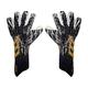 Goalkeeper Gloves, Goalie Gloves, Football Gloves, Breathable Football Goalkeeper Gloves, for Adult and Youth (Color : Gold and black, Size : 9)