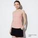 Women's 2-Way Stretch Ribbed Lace Tank Top | Pink | 2XL | UNIQLO US