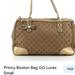 Gucci Bags | Euc Authentic Gucci Princy Boston Bag Gg Lurex | Color: Brown/Gold | Size: Os