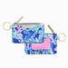 Lilly Pulitzer Bags | Lilly Pulitzer Id Case | Color: Blue/Purple | Size: Os