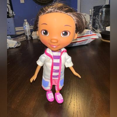 Disney Toys | Doc Mcstuffins My Friend Doc Doll Toy Hospital Just Play Disney Veterinarian | Color: Brown/Pink | Size: Osg