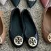 Tory Burch Shoes | Authentic Black Tory Burch Leather Ballet Flats Size 6.5 | Color: Black | Size: 6.5