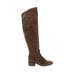 Vince Camuto Boots: Brown Solid Shoes - Women's Size 7 1/2 - Almond Toe