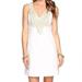 Lilly Pulitzer Dresses | Lilly Pulitzer Largo White Gold Lace Shift Dress | Color: Gold/White | Size: 0